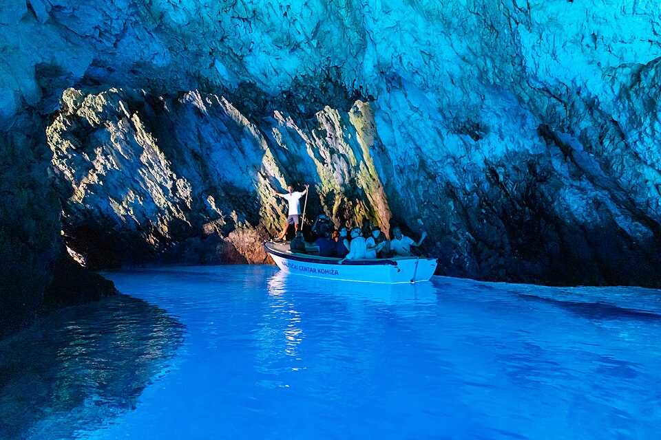 Boat_trip_inside_the_Blue_Cave_on_Bisevo_island,_Croatia_(48693793831)